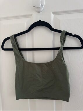 Free People Olive Green Brami Tank